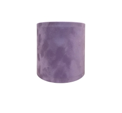 Бархатная коробка круглая без крышки 140*140 мм, сиреневый