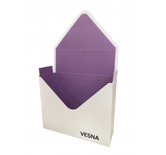 Конверт для цветов 170*140*60 мм, дизайн 37