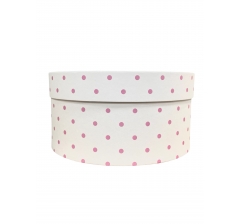 Коробка круглая с крышкой 205*95 мм, дизайн 2026-1