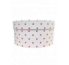 Коробка круглая с крышкой 205*95 мм, дизайн 2026-2