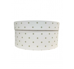 Коробка круглая с крышкой 205*95 мм, дизайн 2026-3