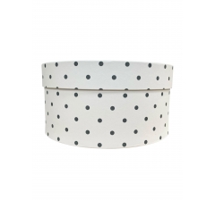 Коробка круглая с крышкой 205*95 мм, дизайн 2026-4