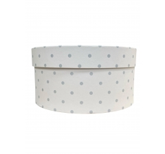 Коробка круглая с крышкой 205*95 мм, дизайн 2026-7