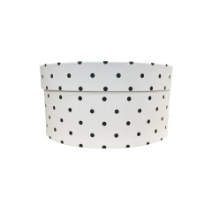 Коробка круглая с крышкой 205*95 мм, дизайн 2026-8