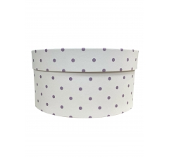 Коробка круглая с крышкой 205*95 мм, дизайн 2026-10