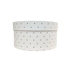 Коробка круглая с крышкой 205*95 мм, дизайн 2026-11