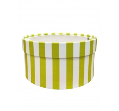 Коробка круглая с окном 205*95 мм, дизайн 2026-14