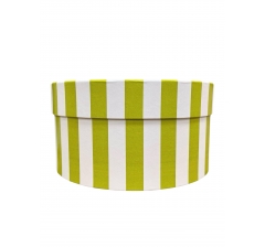 Коробка круглая с крышкой 205*95 мм, дизайн 2026-14