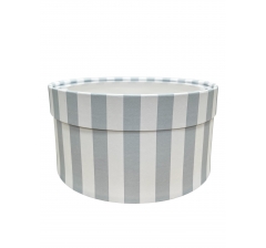 Коробка круглая с окном 205*95 мм, дизайн 2026-16