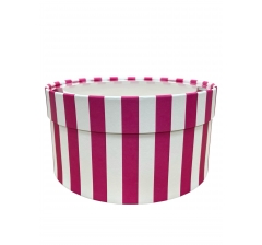 Коробка круглая с окном 205*95 мм, дизайн 2026-22