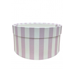 Коробка круглая с окном 205*95 мм, дизайн 2026-24