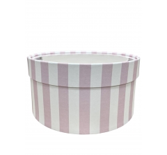 Коробка круглая с окном 205*95 мм, дизайн 2026-25