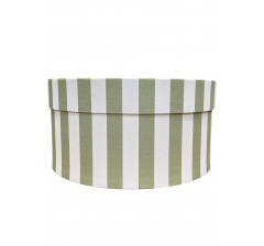 Коробка круглая с крышкой 205*95 мм, дизайн 2026-15