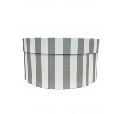 Коробка круглая с крышкой 205*95 мм, дизайн 2026-17