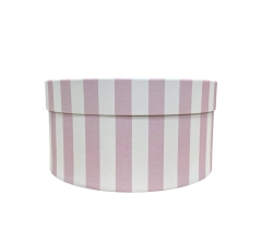 Коробка круглая с крышкой 205*95 мм, дизайн 2026-25