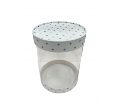 Коробка круглая 160*220 мм, дизайн 1