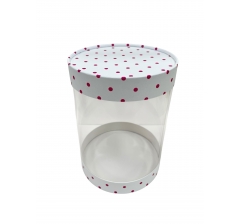 Коробка круглая 160*220 мм, дизайн 2