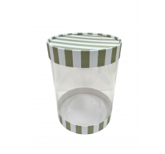 Коробка круглая 160*220 мм, дизайн 6