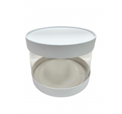Коробка круглая 210*160 мм, белый