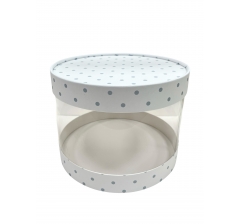 Коробка круглая 210*160 мм, дизайн 3