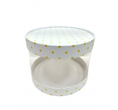 Коробка круглая 210*160 мм, дизайн 4