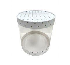 Коробка круглая 210*220 мм, дизайн 1