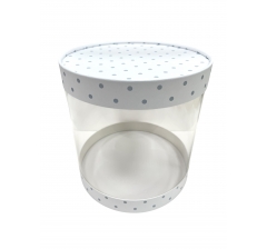 Коробка круглая 210*220 мм, дизайн 3