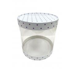 Коробка круглая 210*220 мм, дизайн 5