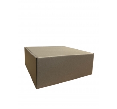 Коробка из МГК 250*250*100 мм, дизайн 48 (дизайнерский картон)