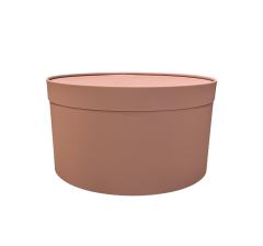 Коробка овальная 290*220*130 мм. софт-тач, дизайн 63