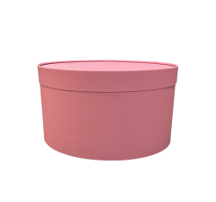 Коробка овальная 290*220*130 мм. софт-тач, дизайн 45