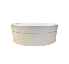 Коробка овальная 290*220*110 мм. перламутровая, дизайн 51