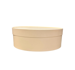 Коробка овальная 290*220*110 мм. перламутровая, дизайн 65