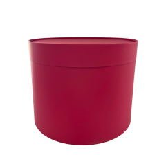 Коробка круглая 300*250 мм. софт-тач, дизайн 48