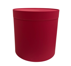 Коробка круглая 300*300 мм. софт-тач, дизайн 48