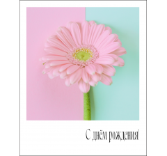 Открытка "Полароид" 11*9 см, дизайн 158