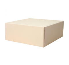 Коробка из МГК самосборная 300*300*130 мм, ванильный