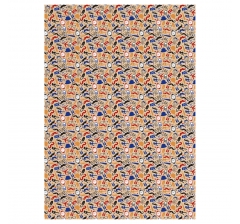 Упаковочная бумага крафт 70*100см "Super Man", 70 г/м2, дизайн 2