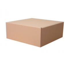 Коробка из МГК самосборная 300*300*130 мм, карамель