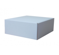Коробка из МГК самосборная 300*300*130 мм, воздушный синий