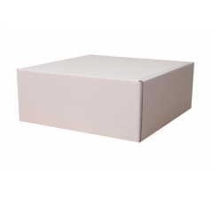 Коробка из МГК самосборная 300*300*130 мм, светло-сиреневый