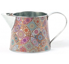 Декоративное кашпо-кувшин "Колорит" 18.5XD11.5XH9.5/10.5Cм, металл