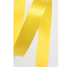 Лента атласная 2,5 см*100 ярд (SF-5925) желтый №132