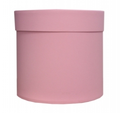 Коробка круглая 210*210 мм, розовый