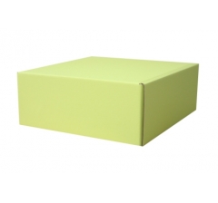 Коробка из МГК самосборная 300*300*130 мм, лайм
