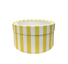 Коробка круглая с окном 180*85 мм, дизайн 2026-13