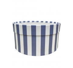 Коробка круглая с окном 180*85 мм, дизайн 2026-18