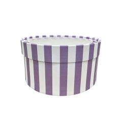 Коробка круглая с окном 180*85 мм, дизайн 2026-21