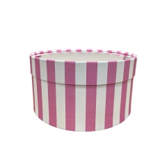 Коробка круглая с окном 180*85 мм, дизайн 2026-23