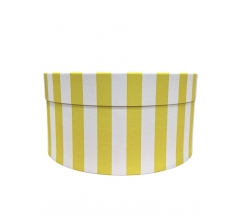 Коробка круглая с крышкой 180*85 мм, дизайн 2026-13